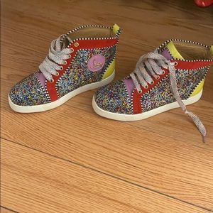 Christian Louboutin Glitter Sneakers